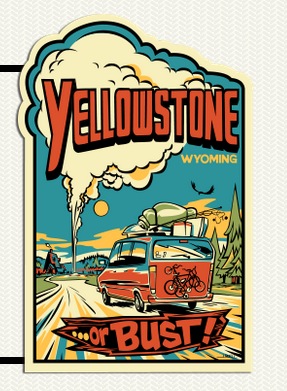 Free Sticker and Travel Guide