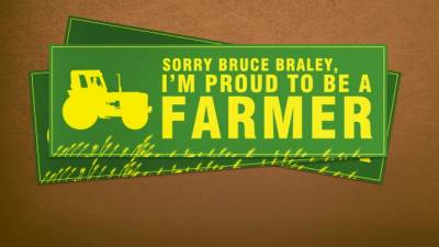Free Sticker - I'm Proud to be a Farmer