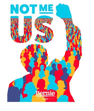 Free Sticker - \"Not Me. Us.\"