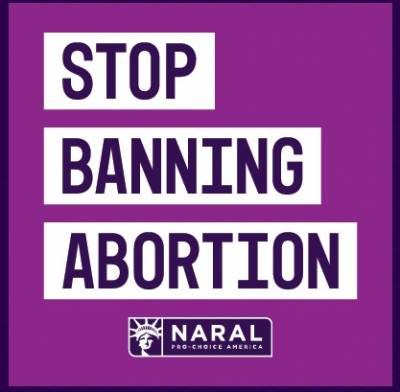 Free Sticker - Stop Banning Abortion