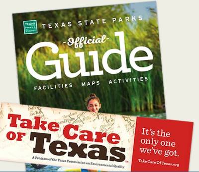 Free Sticker - Texas State Parks: Official Guide (Texas Residents Only)