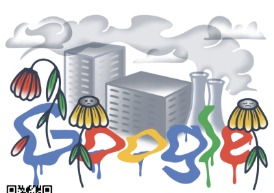 FREE sticker to tell Google: We demand climate action NOW