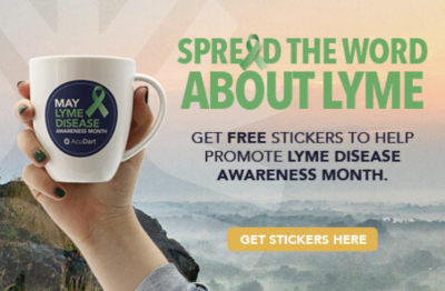 Free Stickers - Lime Disease Awareness