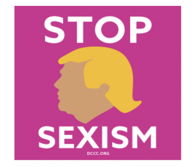 Free Stop Sexism Sticker from DCCC.org