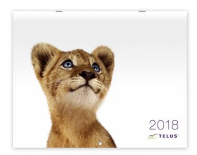 Free TELUS 2018 calendar (TELUS Customers Only)