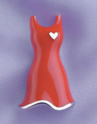 Free The Red Dress Pin