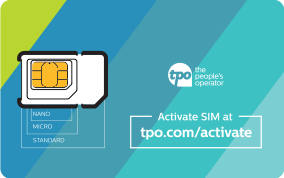 FREE TPO Mobile GSM Sim Card