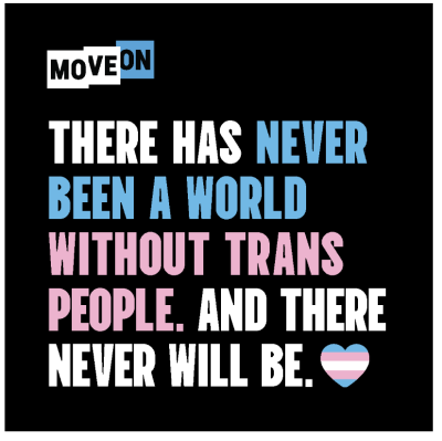 FREE \"Trans People Will Always Exist\" Sticker!