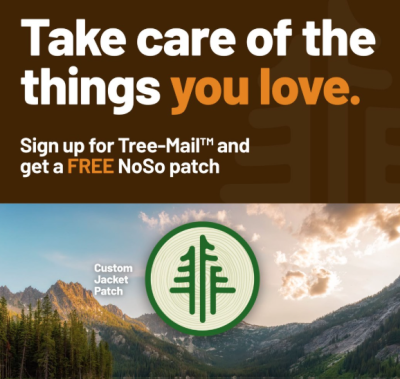 Free Tree-Mail Newsletter and NoSo Patch