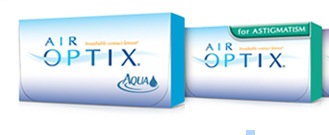 Free Trial Offer for AIR OPTIX brand contact lenses