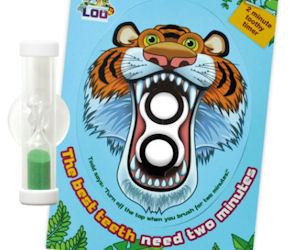Free Two Minute Tiger Toothy Timer