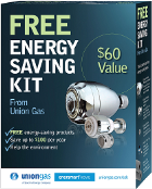 Free Union Gas Energy Saving Kit