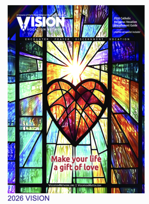 Free VISION 2026 Vocation Guide, prayer cards, and posters