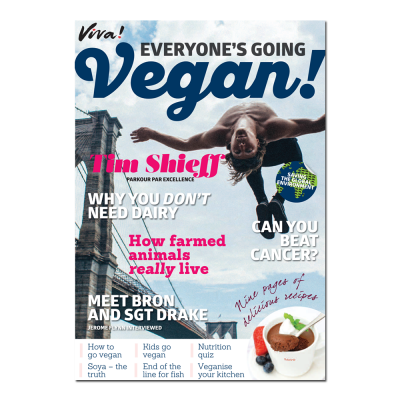 Free Viva’s Everyone’s Going Vegan Magazine