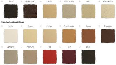  Leather Samples From LoungeLife