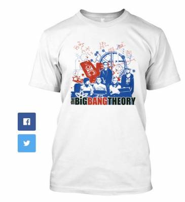 Limited Edition Big Bang Theory T Shirts