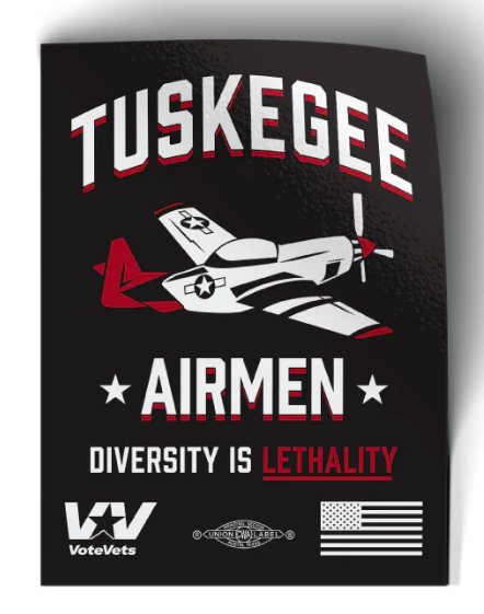 NEW Tuskegee Airmen sticker for FREE!