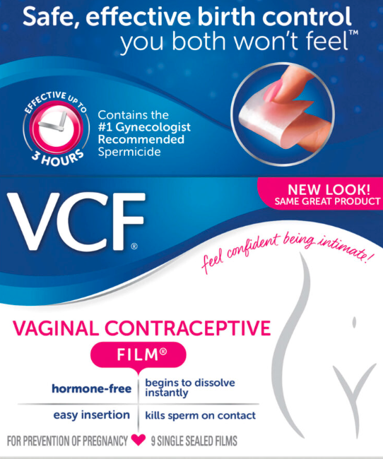 Free Sample of VCF® Vaginal Contraceptive Film®