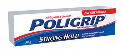 Polident Canada: Request FREE Sample of Poligrip Denture Adhesive Cream