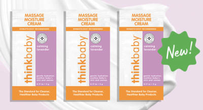 Possible free sample of Thinkbaby Massage Moisture Cream