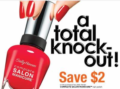 Sally Hansen Canada: Save $2 On Any Sally Hansen Complete Manicure Set