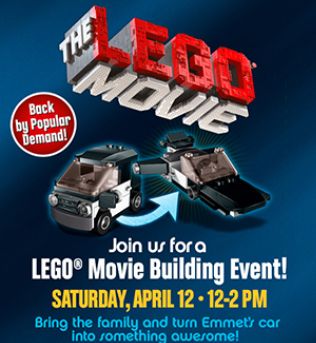 Toys R Us Lego Movie Building Event!