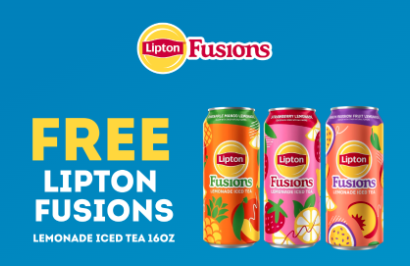 Free Lipton Fusions Lemonade Ice Tea
