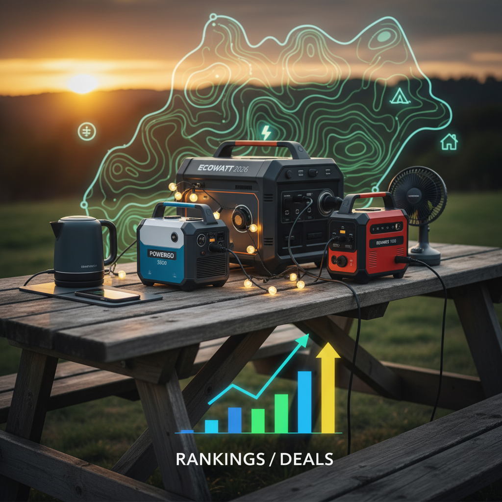 Guia 2026: Gerador Portátil para Acampamento e Emergência Doméstica