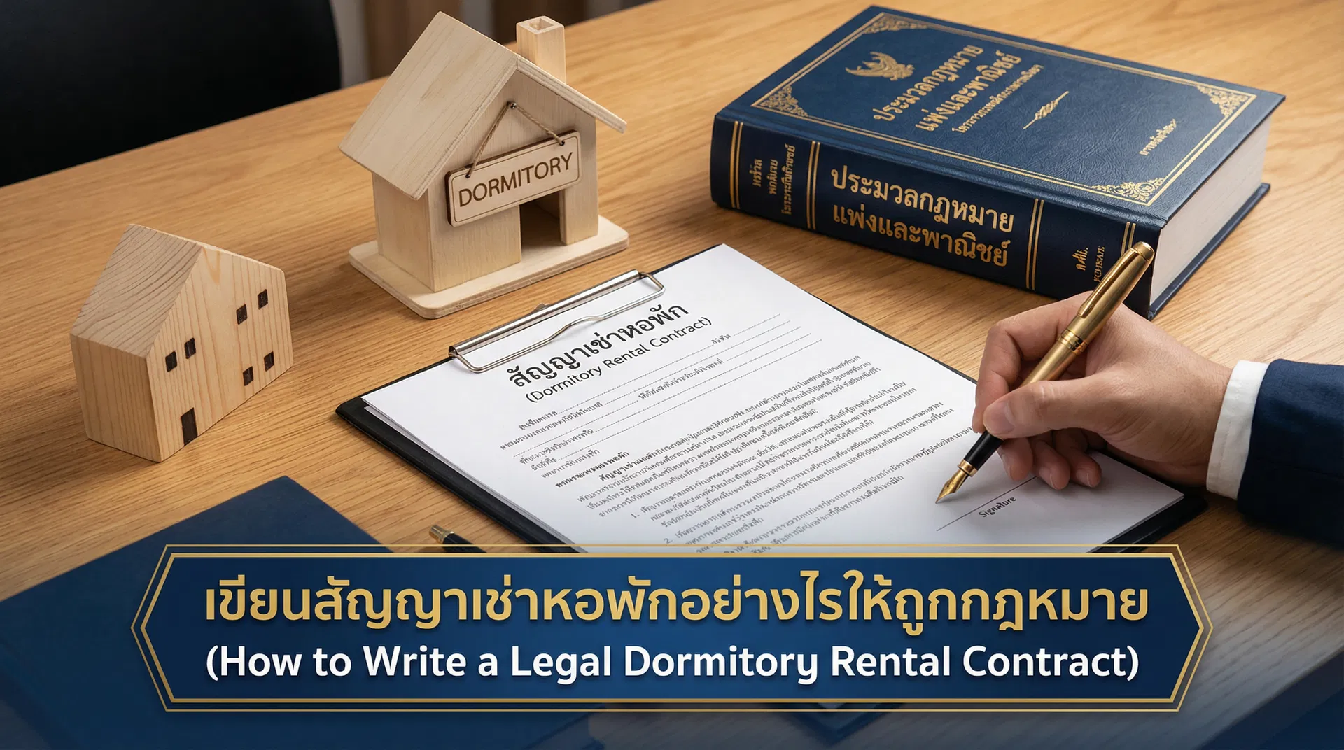 วิธีแจ้งขึ้นค่าเช่าหอพักถูกกฎหมาย 2569: ขั้นตอน ระยะเวลา + ดาวน์โหลดหนังสือแจ้งฟรี