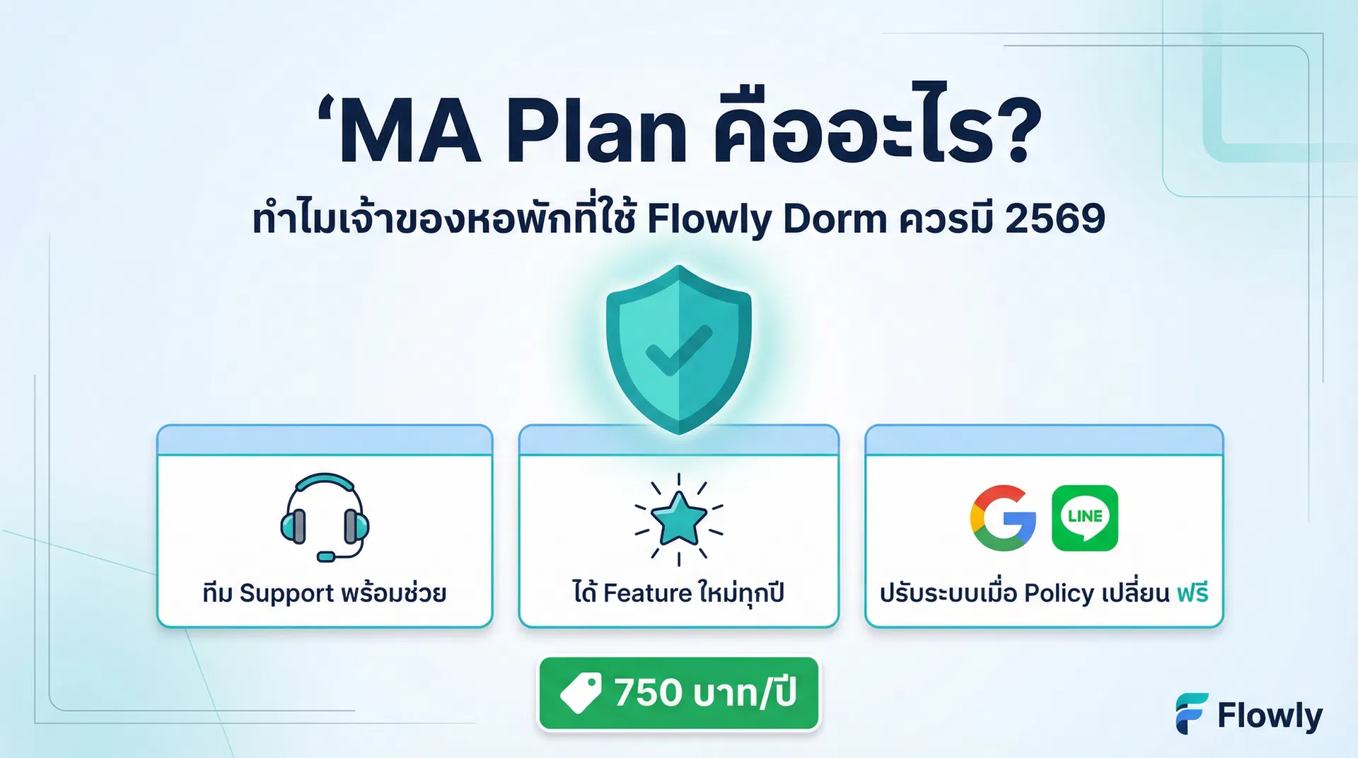 MA Plan คืออะไร? ทำไมเจ้าของหอพักที่ใช้ Flowly Dorm ควรมี 2569