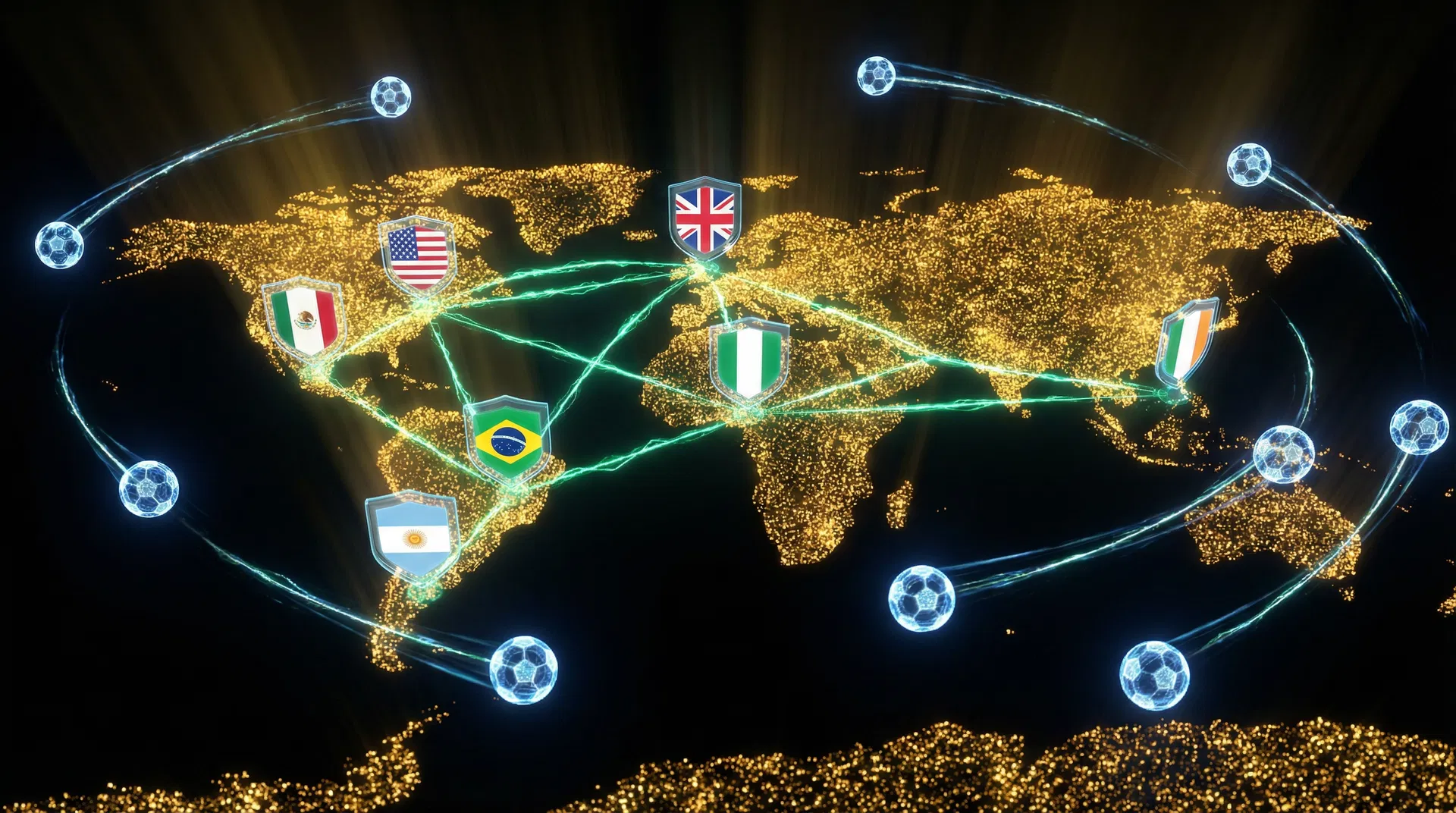 GoalBeat Nations Map