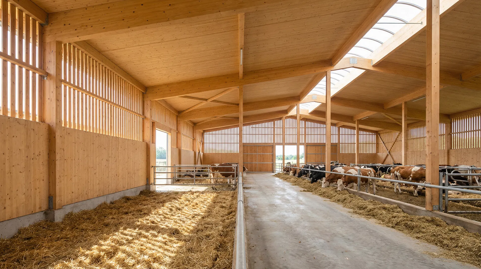 Nave ganadera CORSÉ 3D Agro