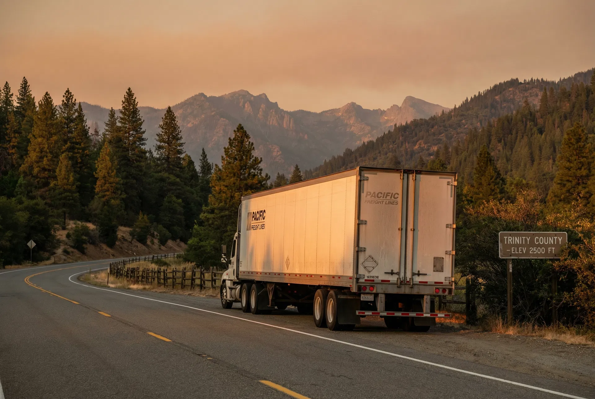Dry Van Trucking — ROTS Trucking & Towing, Weaverville CA