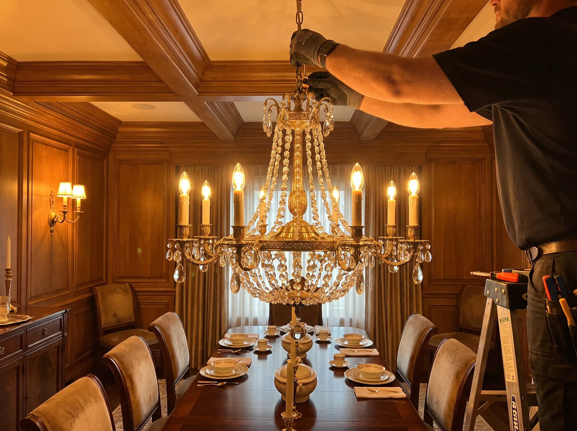 Light Fixture Installation — Home Projex LLC Los Angeles