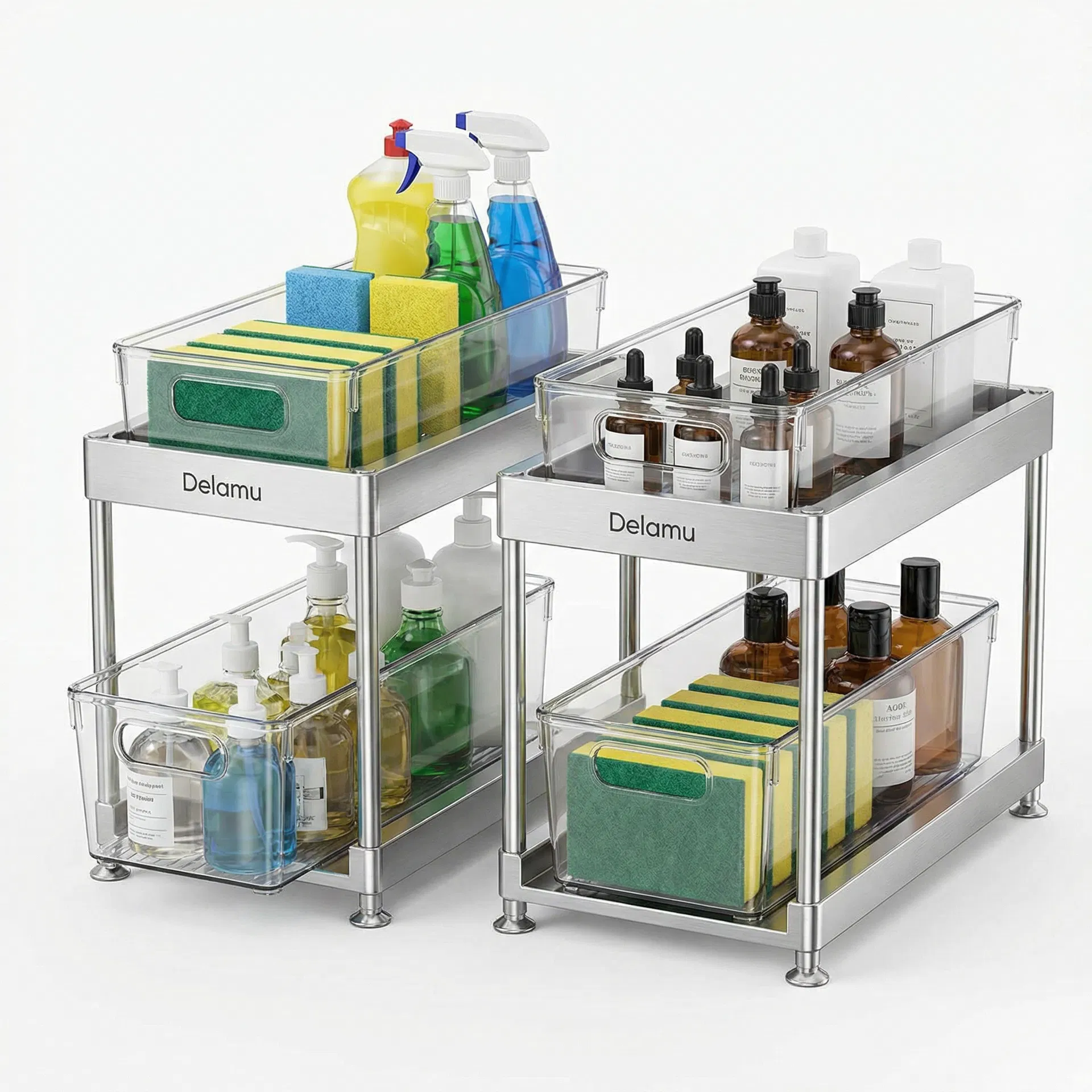Delamu Tiered Under-Sink Organizers