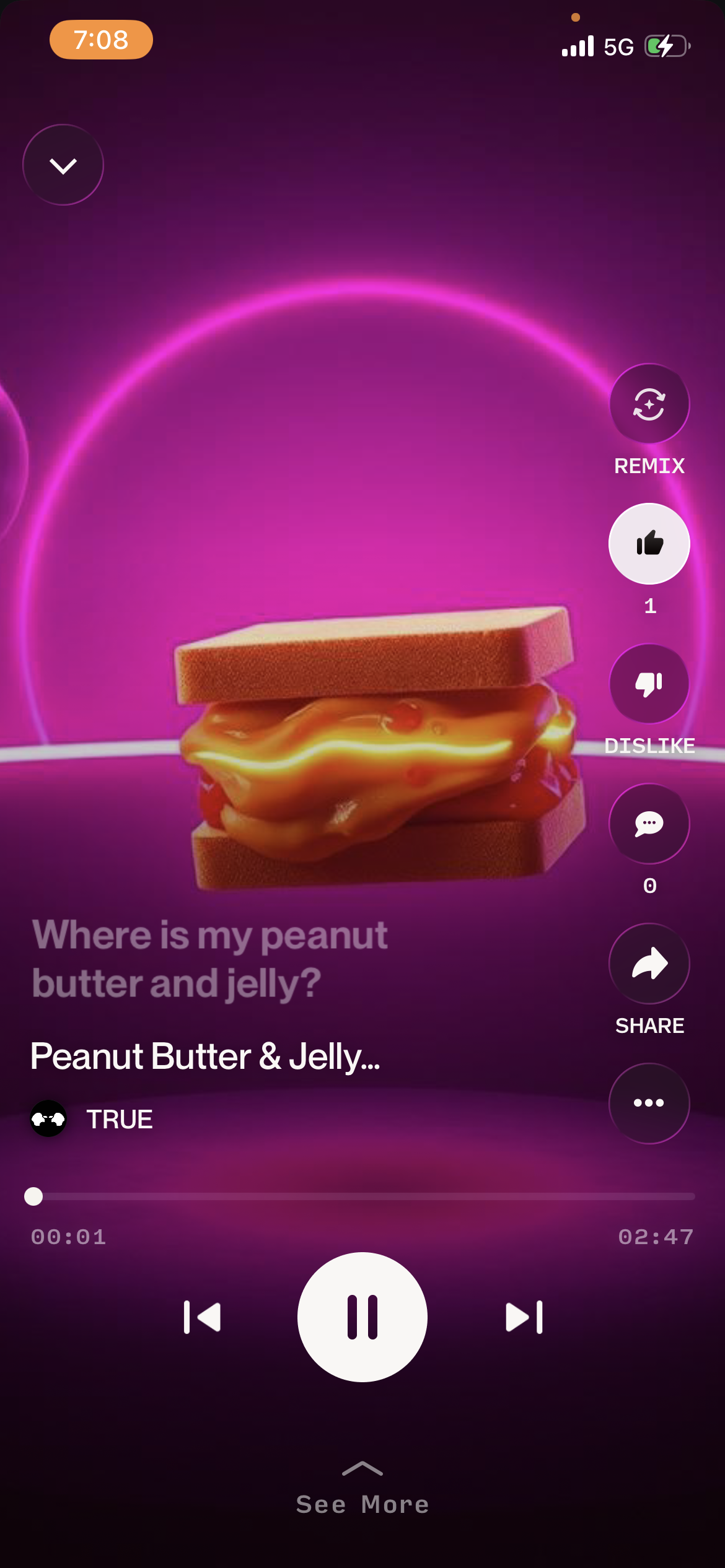 Peanut Butter & Jelly…