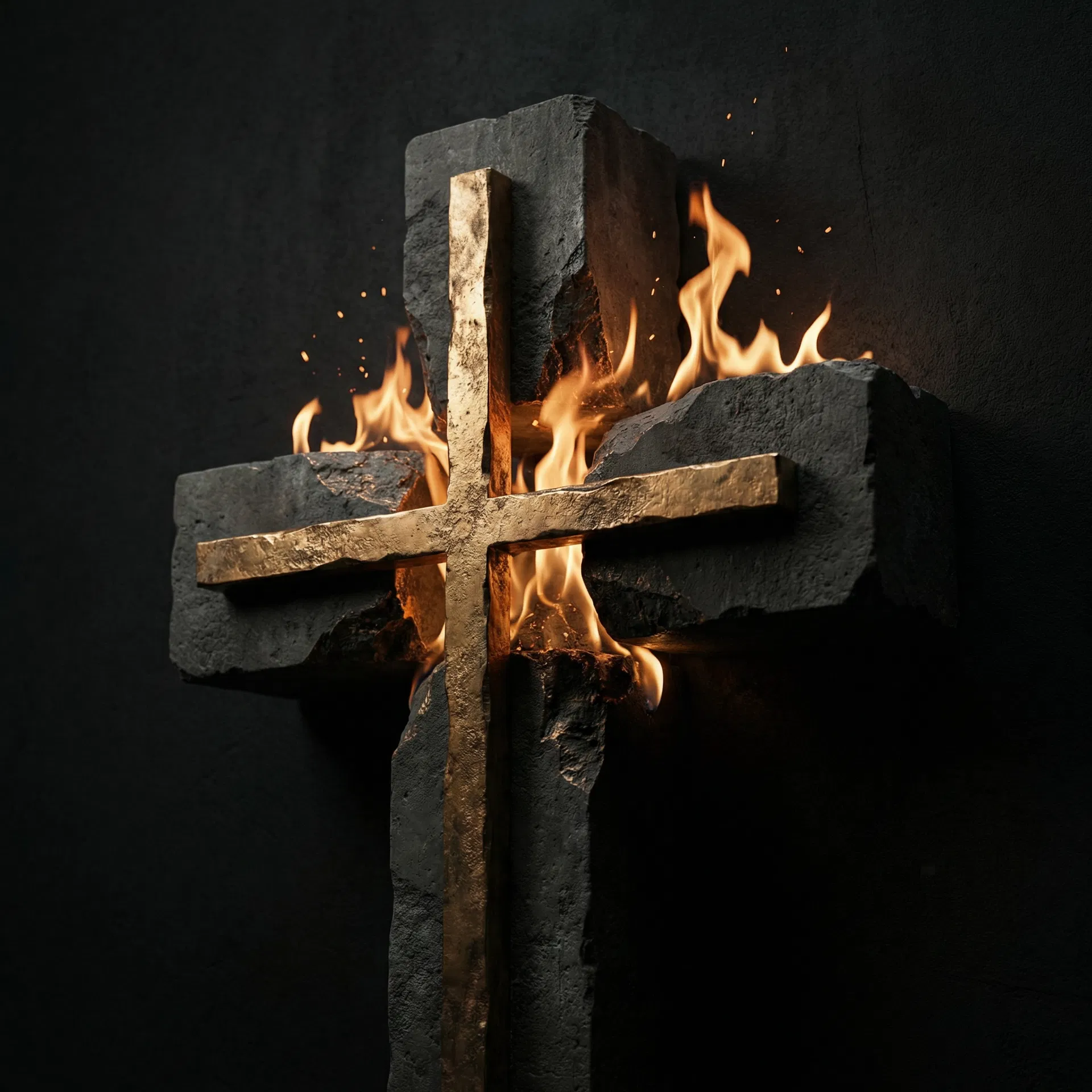 Cruz com Fogo