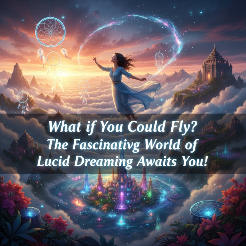 What if You Could Fly? The Fascinating World of Lucid Dreaming Awaits You!