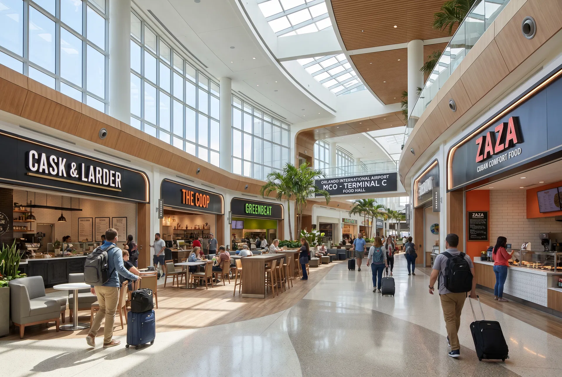 MCO vai turbinar a experiência gastronômica: 13 novos restaurantes a caminho