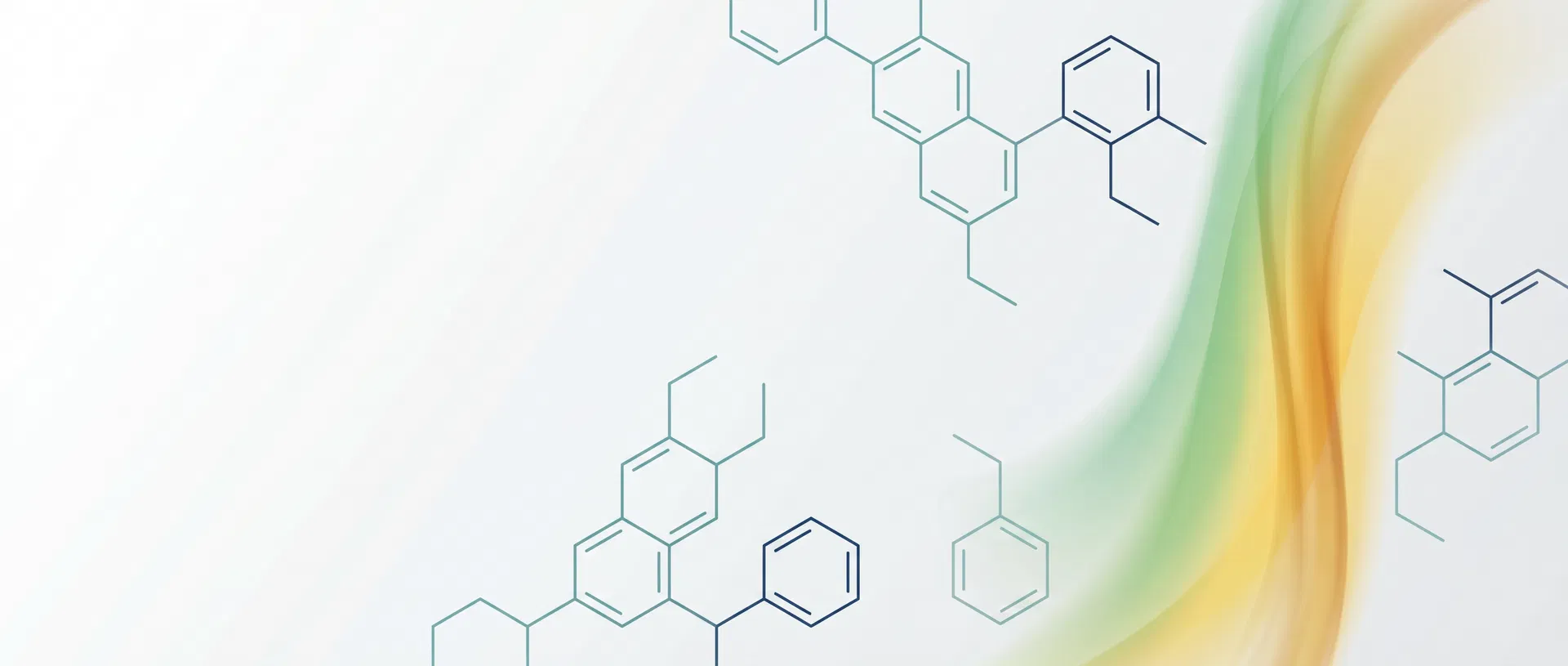 Padrão científico de fundo com estruturas moleculares hexagonais