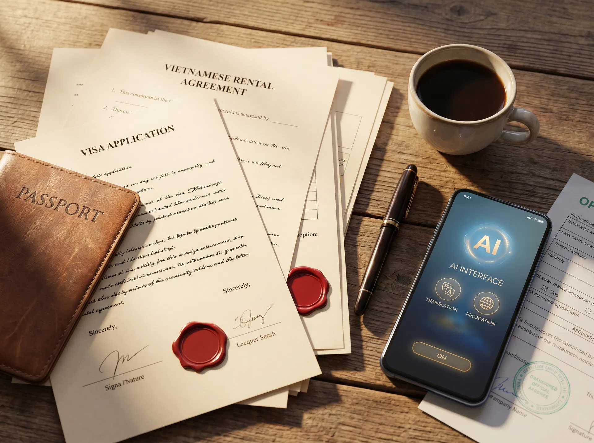 Document analysis scene