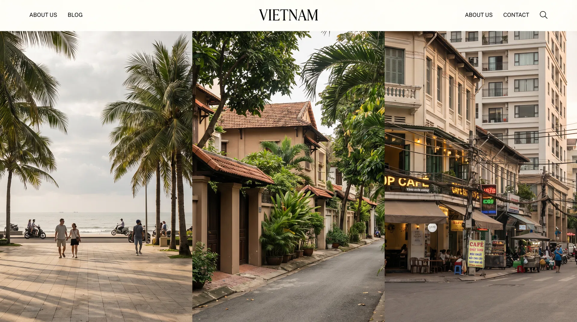 Neighborhood variety across Vietnam