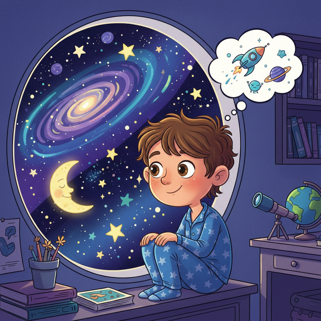 Christopher's Cosmic Canvas