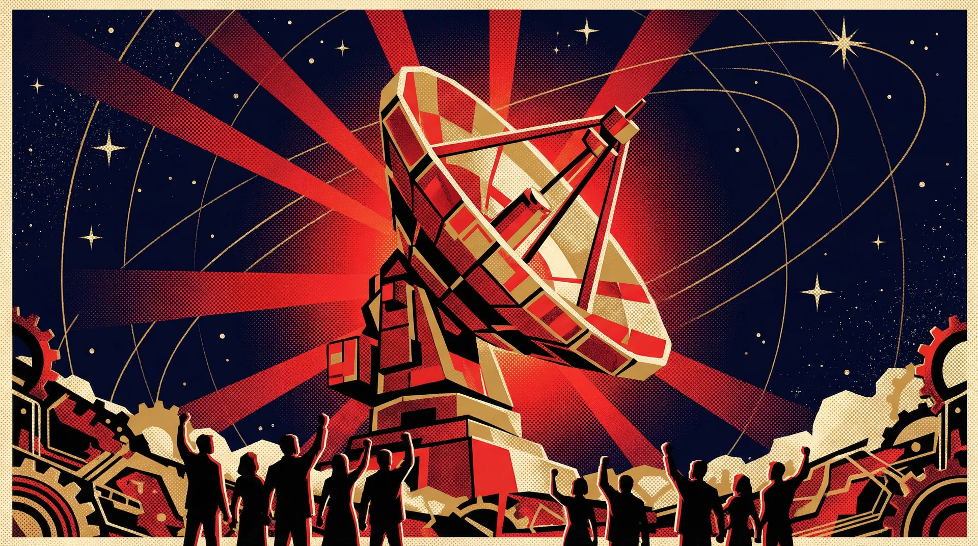 SPACE DAO propaganda art