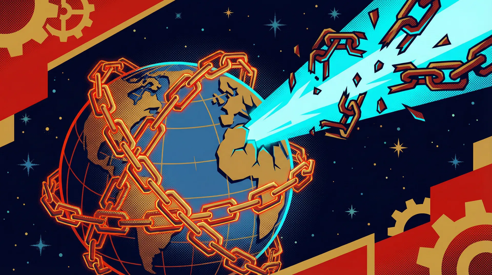 Earth in chains — breaking free