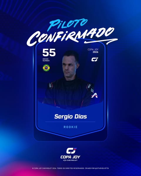 Entrevista Exclusiva: Sérgio, Piloto do Carro 55 na Copa Joy Temporada 2026