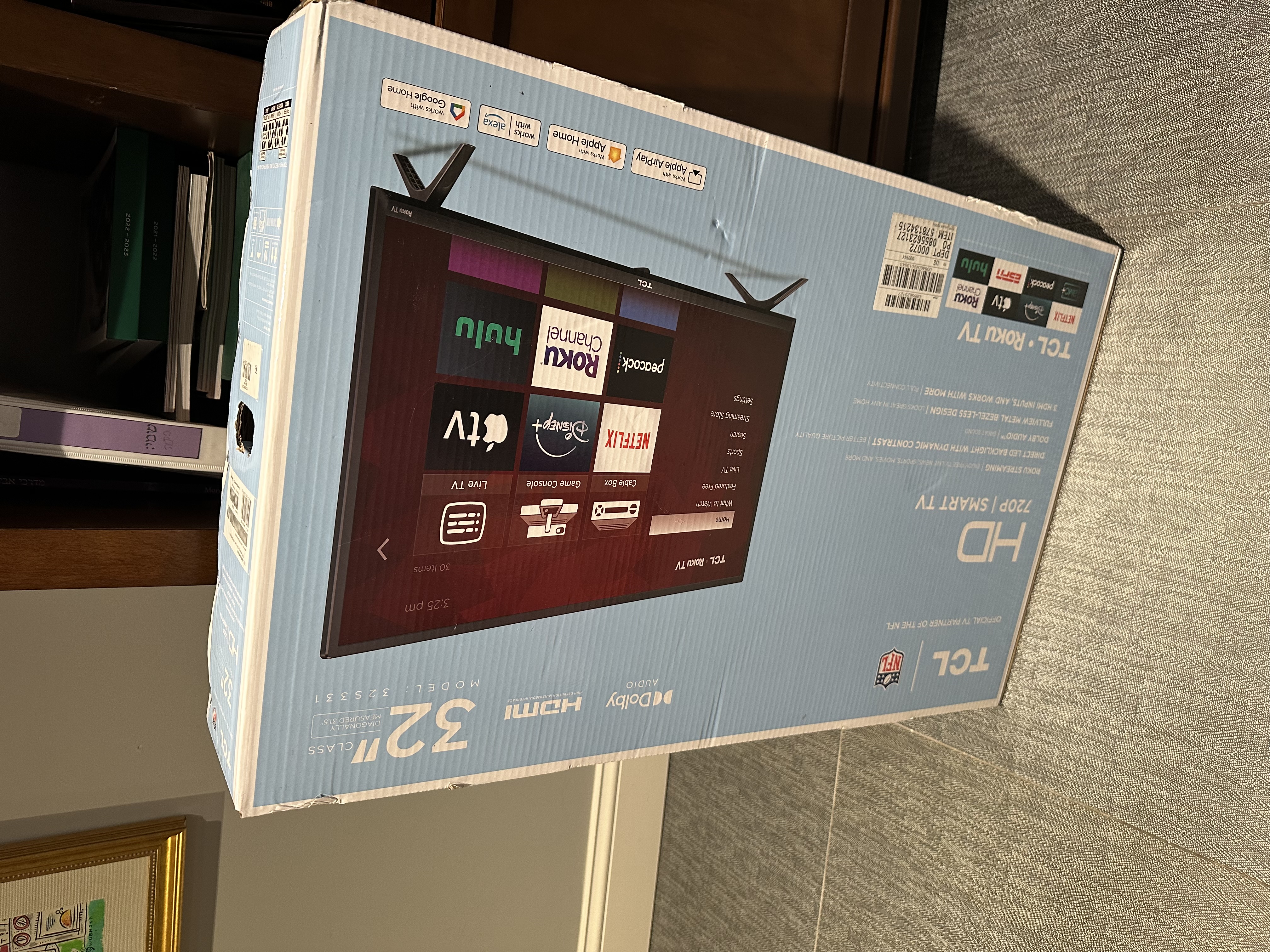 BBQ Grill & New Flat screen TV & Saris Bike rack trunk mount & Weber SS Propane Gas Grill with Free Cover - GLATT KOSHER New grates Toveled