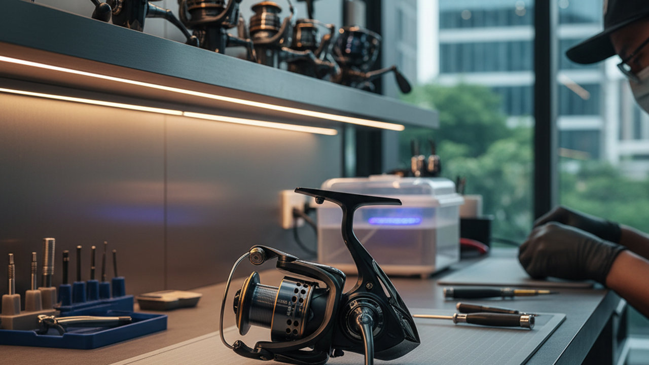 Daiwa Reel services visual reference