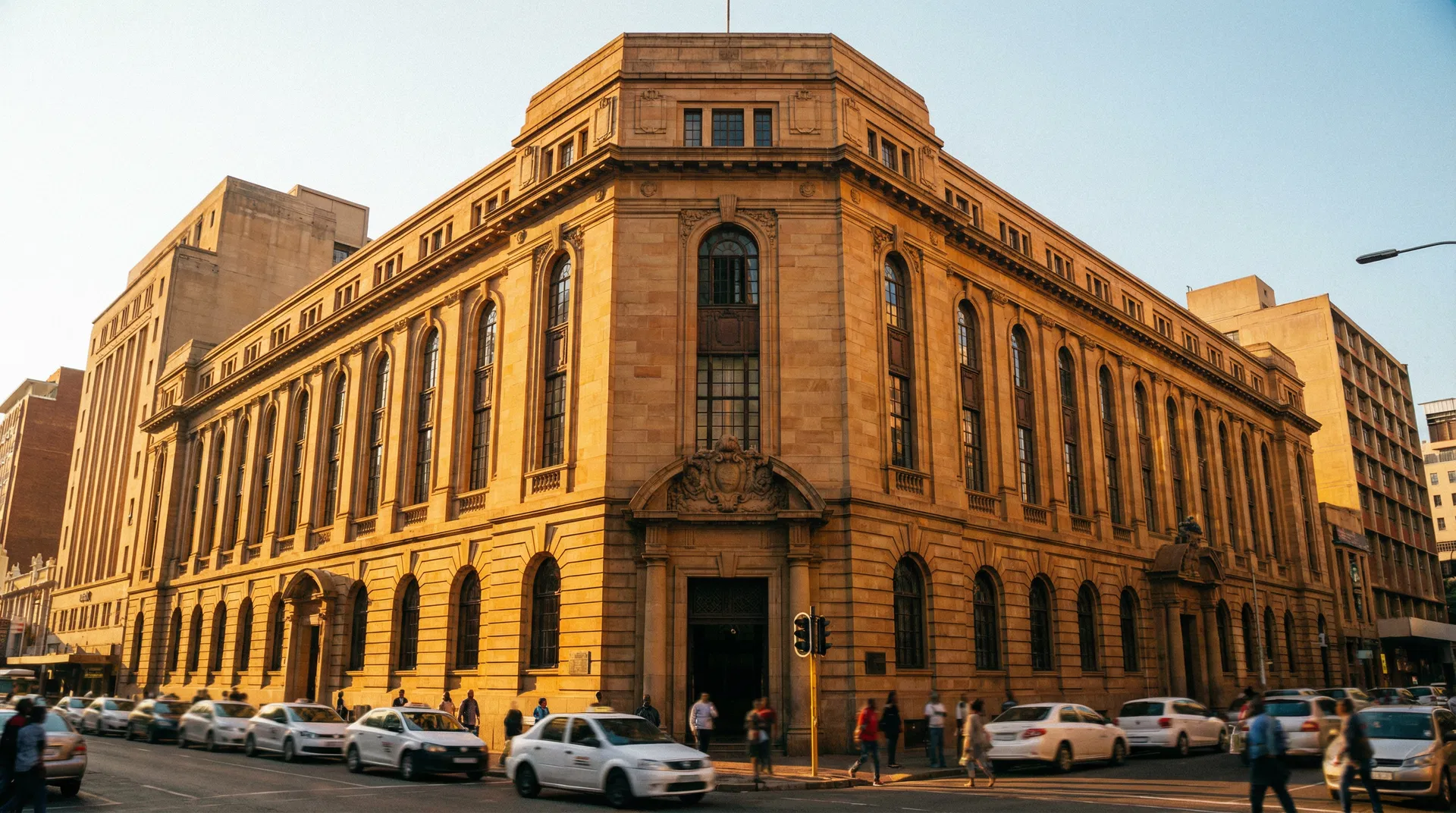 Nelson Mandela Building at 37 Harrison Street, Johannesburg Central — home of Education Alive Applied Scholastics school