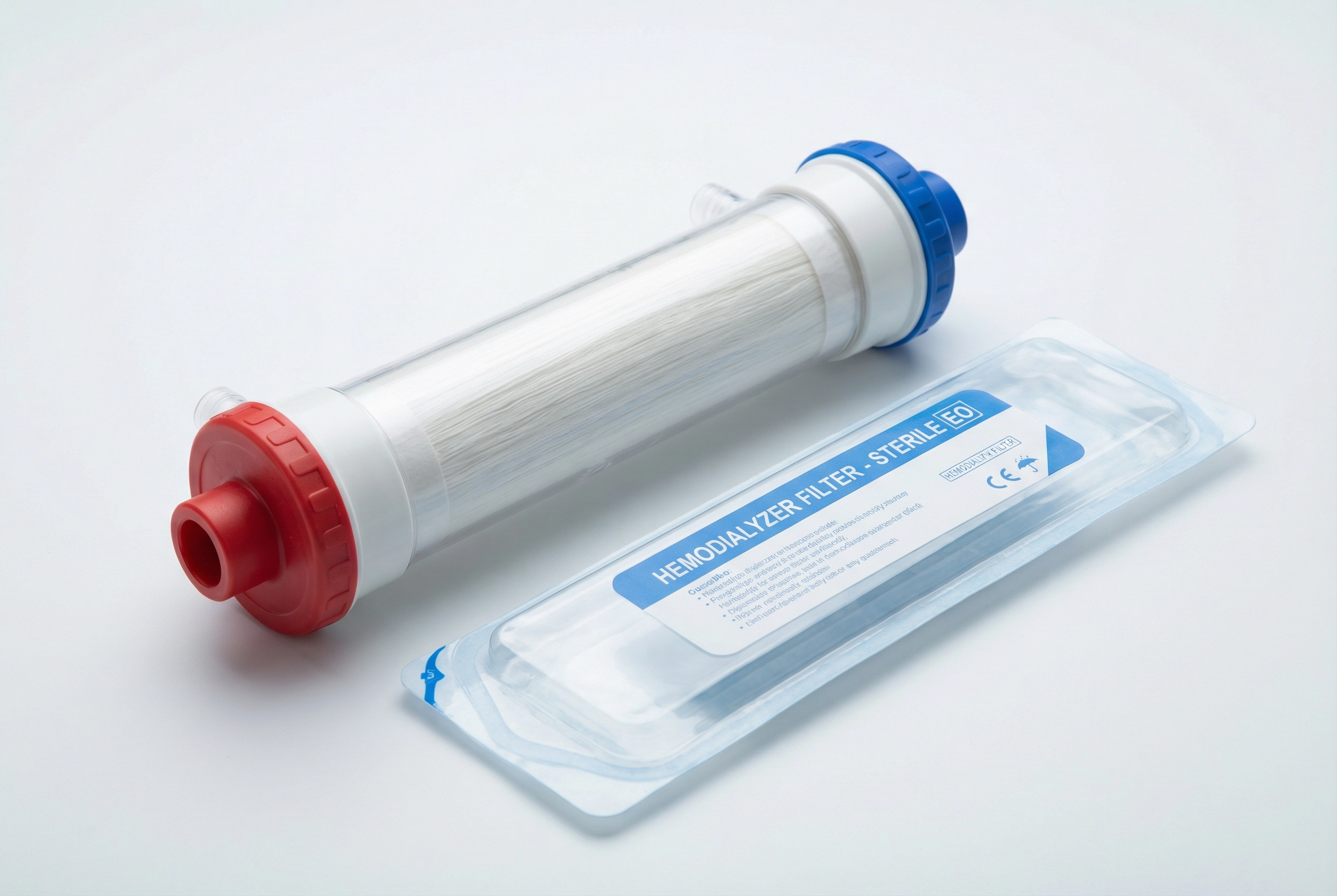 Dialisador novo e estéril